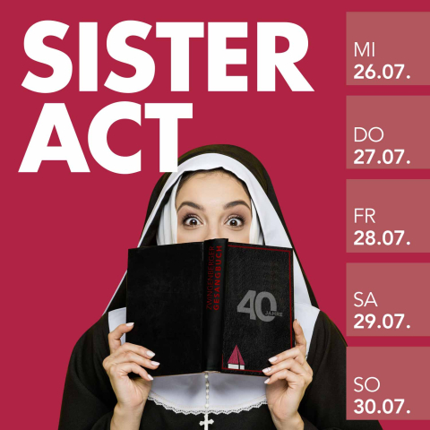 Sister Act – das Musical auf Schloss Zwingenberg 