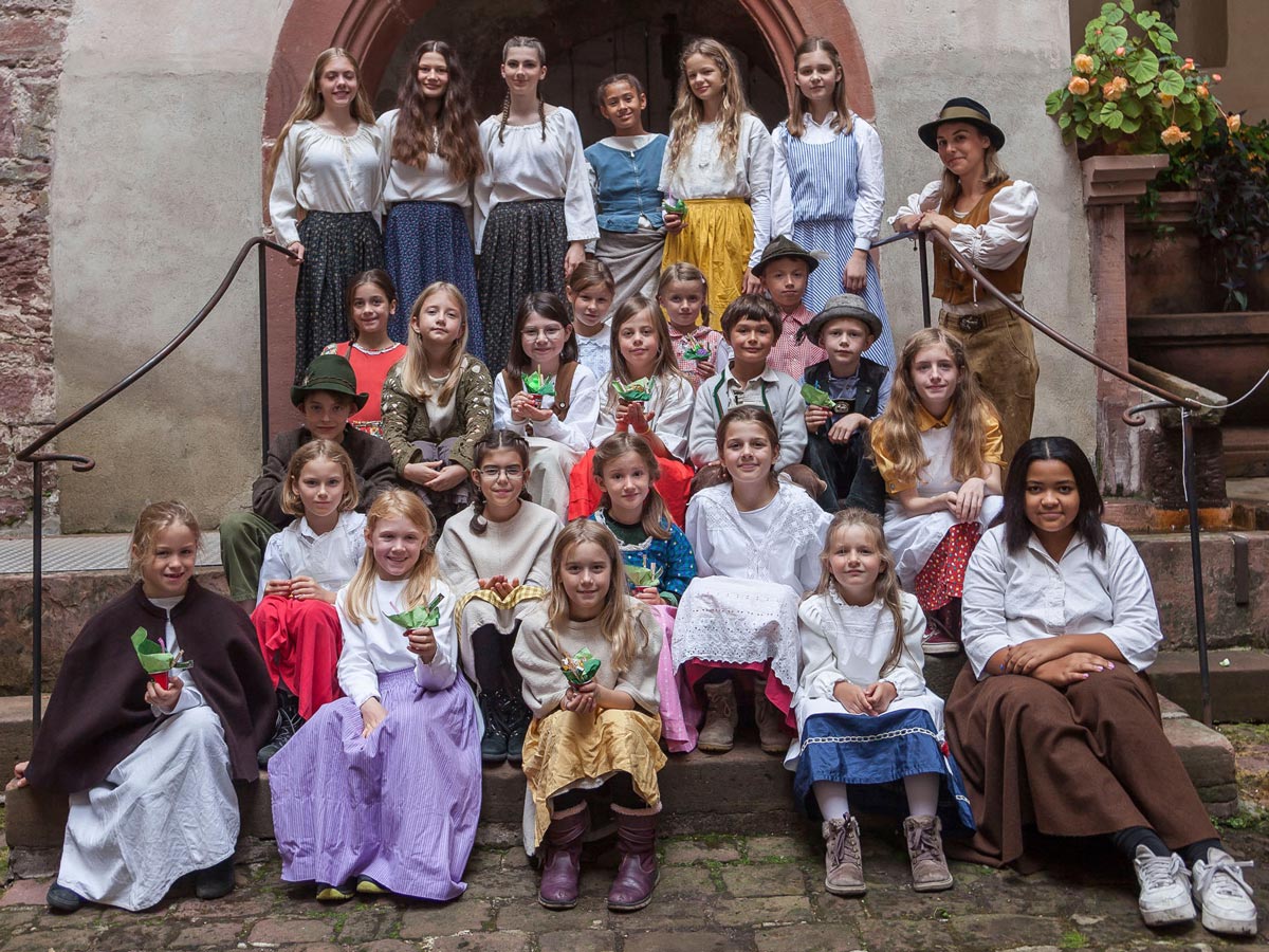 Kinderchor der Schlossfestspiele Zwingenberg