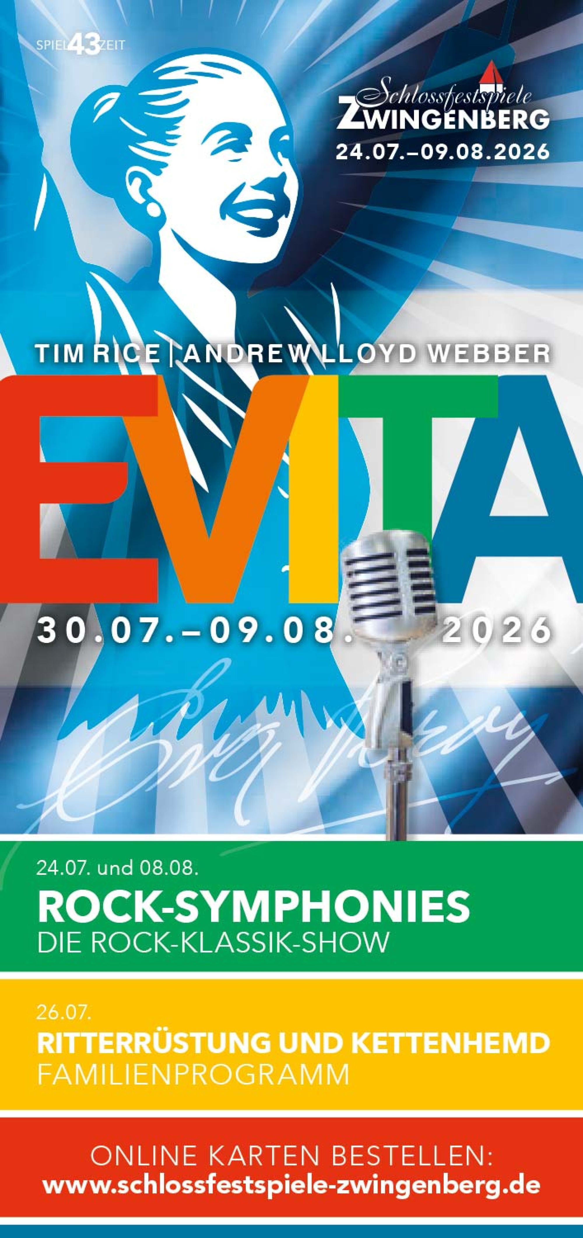 Flyer Schlossfestspiele