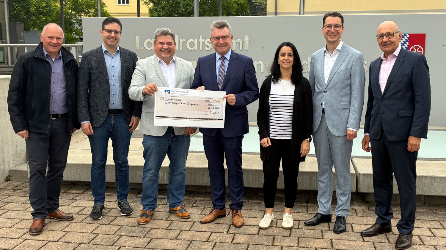 Spendenübergabe Bürgerstiftung