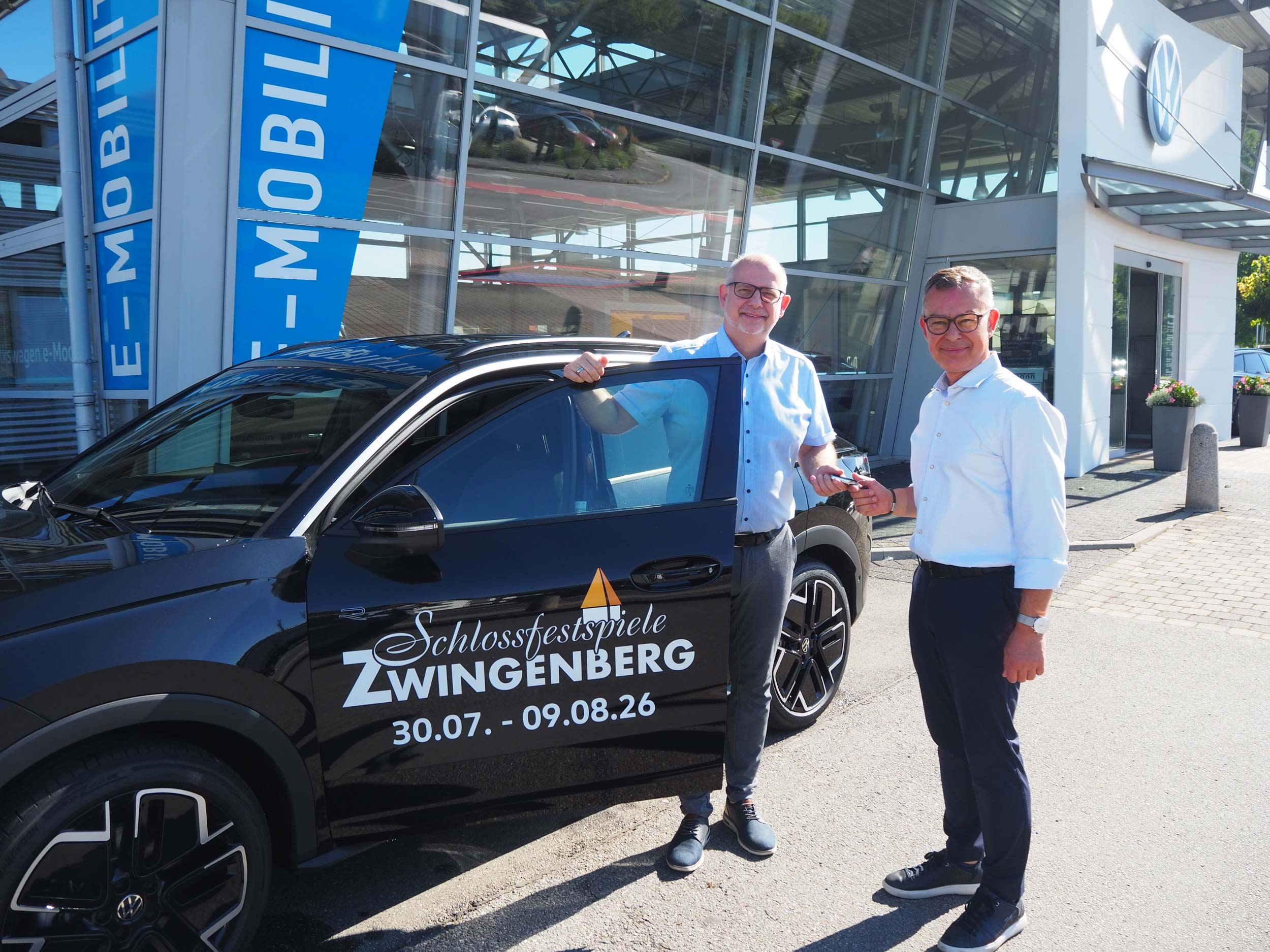 Fahrzeugübergabe